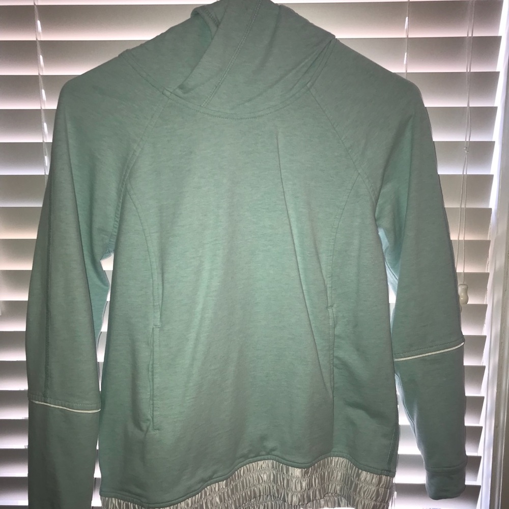Lululemon satin trim hoodie